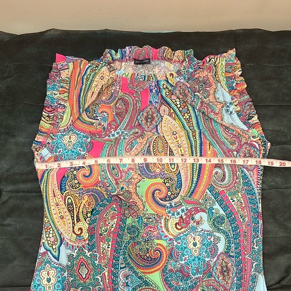 🔥Tommy Hilfiger Blue and Pink Ruffled Sundress🔥 - Picture 4 of 6